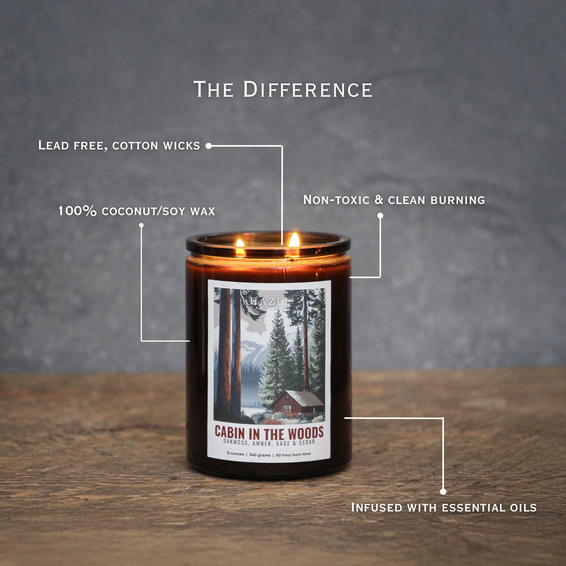 CABIN IN THE WOODS Candle - Image 3