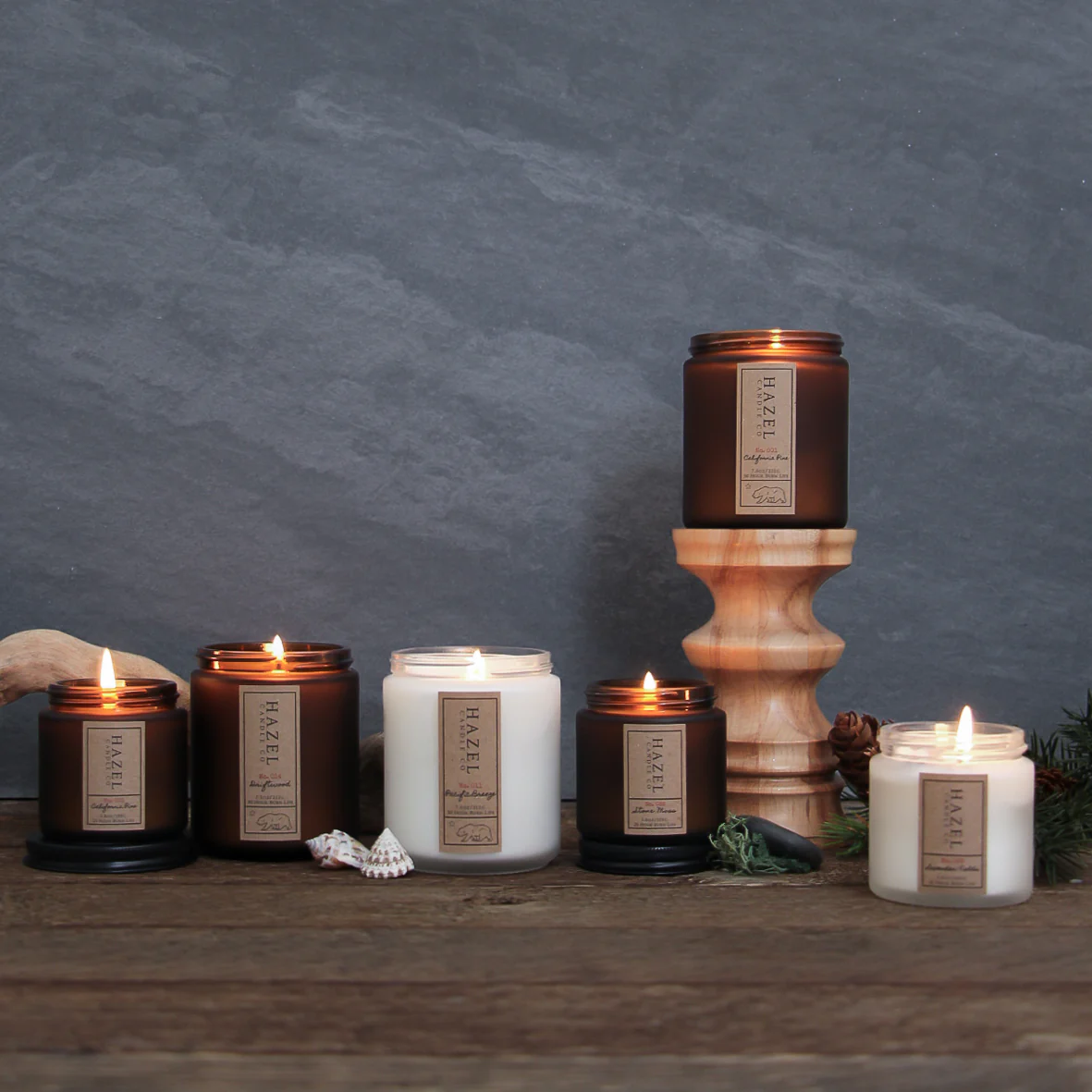 Coconut Husk Candle - Image 4